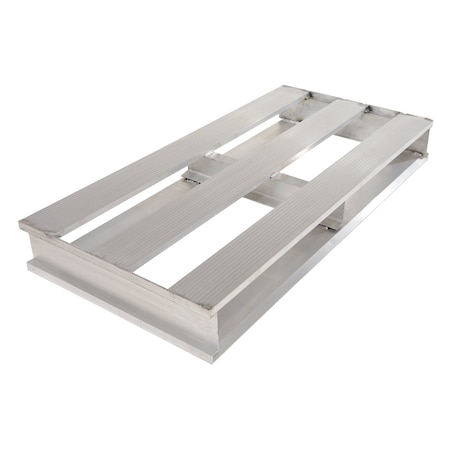 Aluminum Half Pallet, 24 In L, 36 In W, 6 H